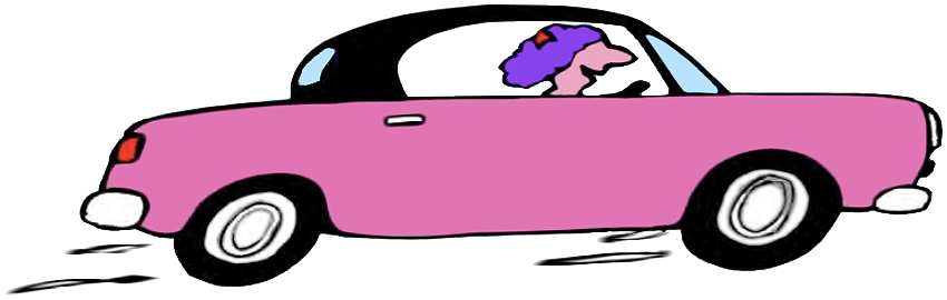 Pink car